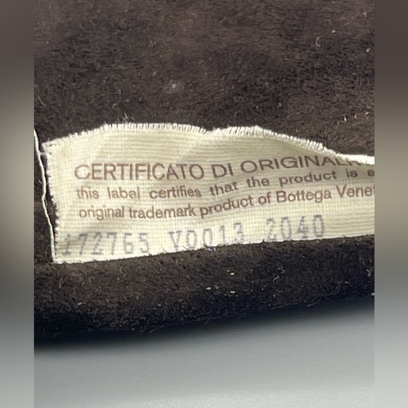 Bottega Veneta Intrecciato Leather Pouch, Brown, Preowned - Picture 6 of 10